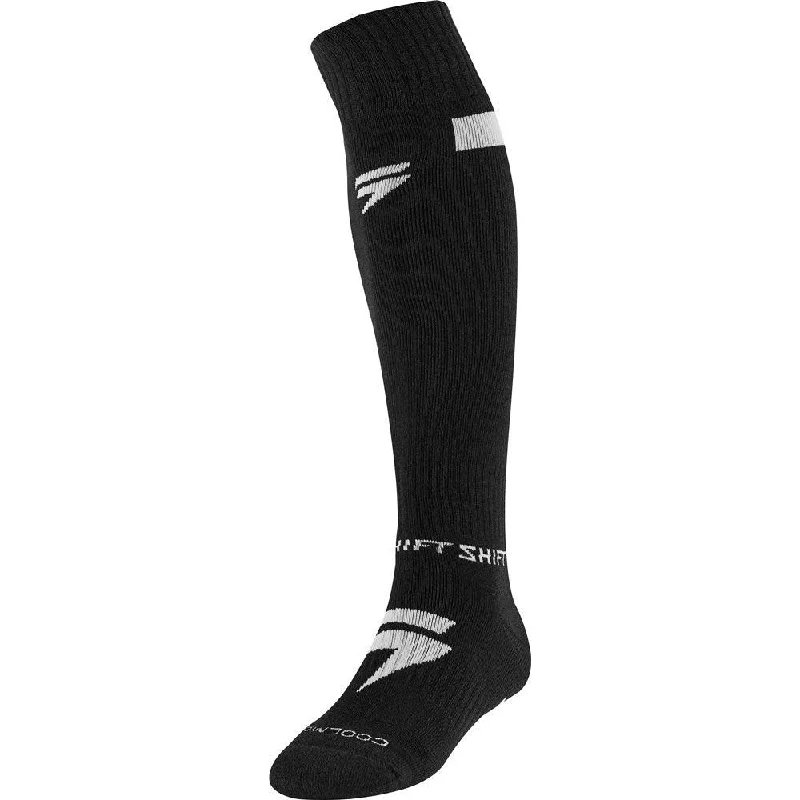 SHIFT WHIT3 LABEL SOCKS - BLACK