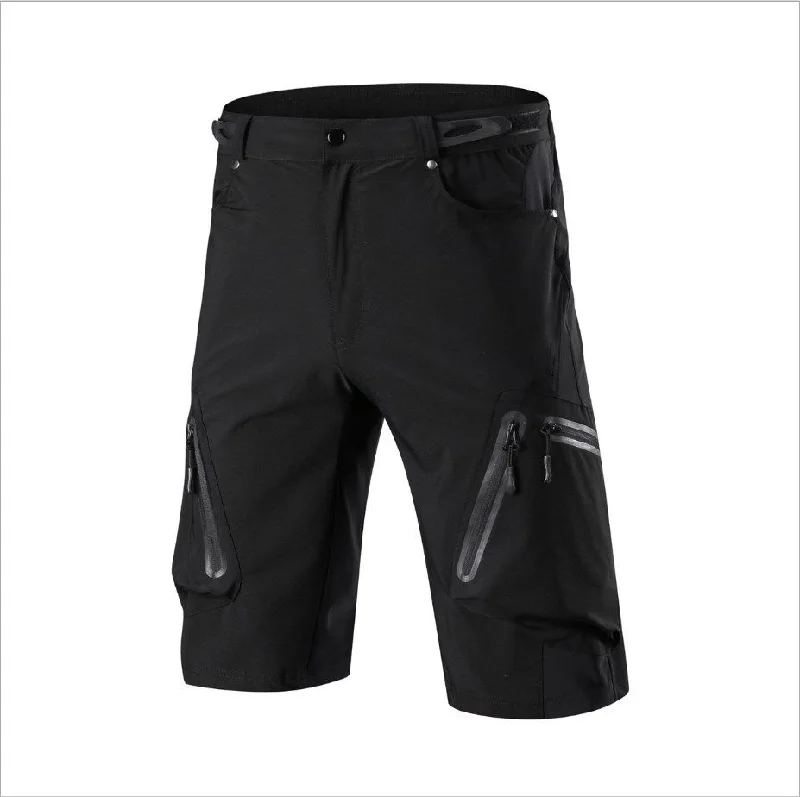 bicycle camping agility-Gambitt steezy MTB Mens Short - Black