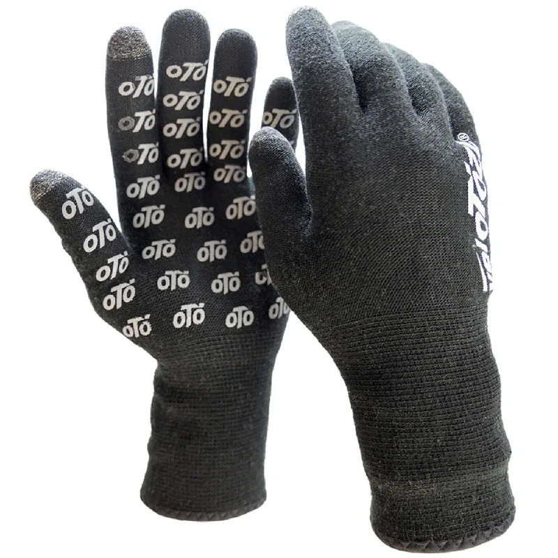 Guanti Velotoze Knitted Waterproof - Nero