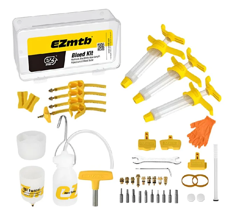 2023 Ezmtb PRO Bicycle Hydraulic Disc Brake Oil Bleed Kit Tools For,SHIMANO,MAGURA,SRAM,XTECH,ZOOM,Road Bike Brake Repair Tool