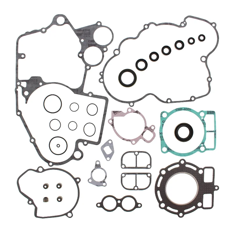 VERTEX COMPLETE GASKET SET W/ OIL SEALS KTM