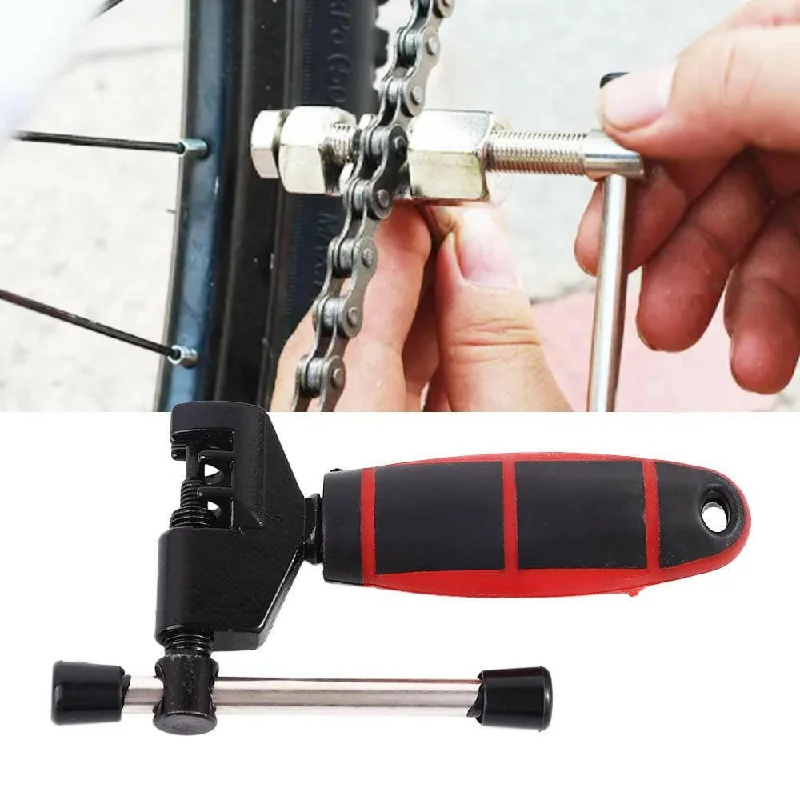 Bike Chain Link Remover Mountain Bike Chain Breaker Splitter Portable Steel Dechainer Bicycle Repair Tool