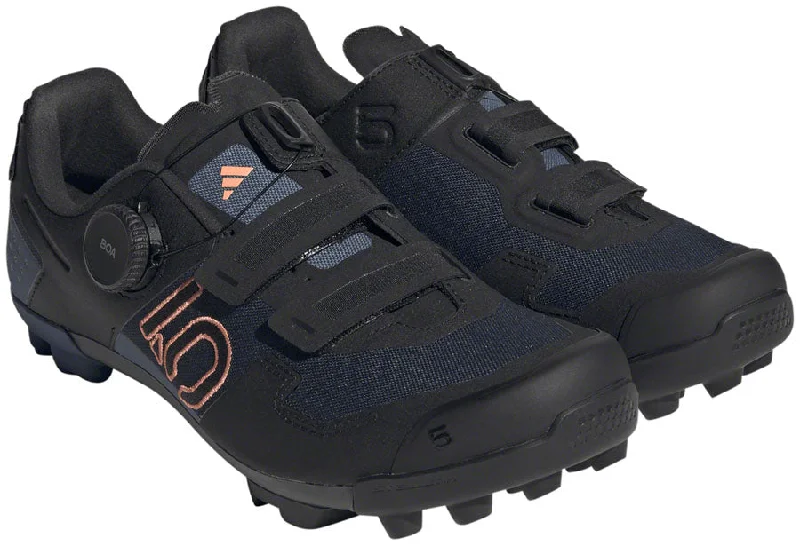 Five Ten Kestrel BOA Mountain Clipless Shoes - Womens Legend Ink/Core BLK/Coral Fusion 9