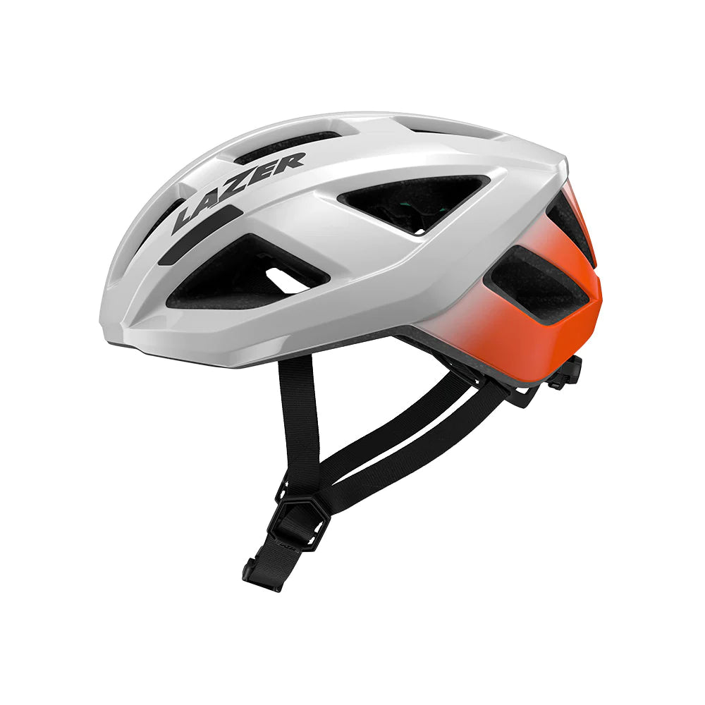 Lazer Tonic KC Road Bike Helmet - White Orange