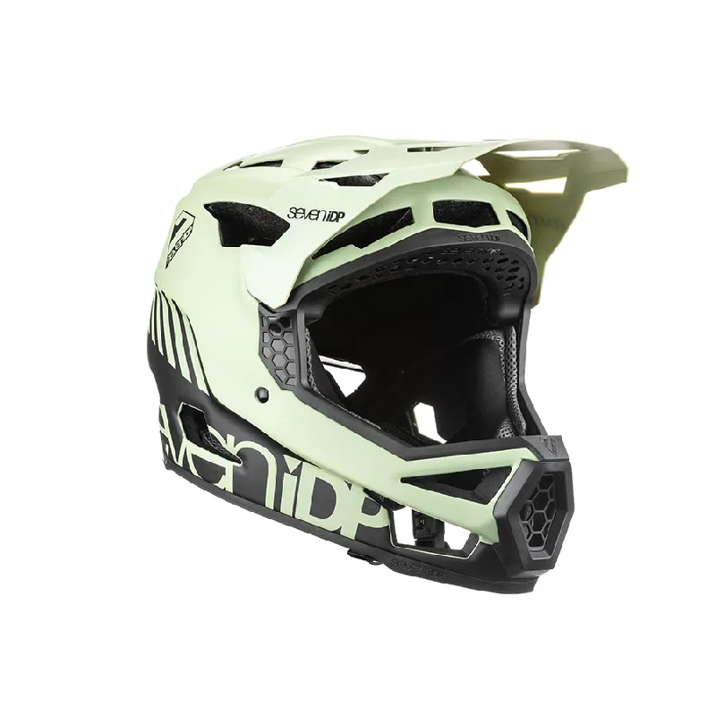 7iDP Project 23 Fiber Glass Full Face Helmet M 57 - 58cm Glacier Green/Black