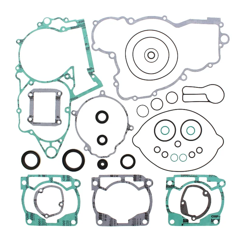 VERTEX COMPLETE GASKET SET W/ OIL SEALS KTM