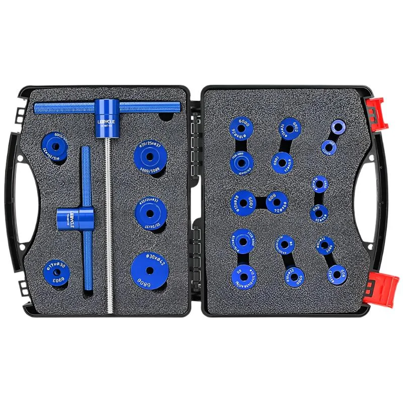 Lebycle Bike Hub Bearing Install Tool Kit With 21 kinds of press block