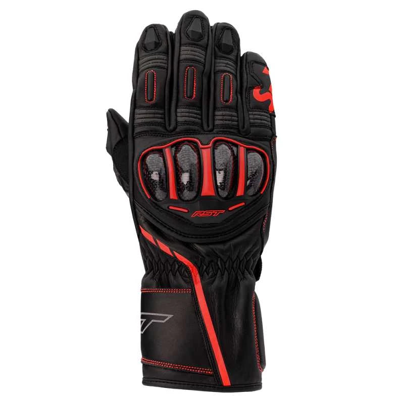 RST S-1 CE GLOVES - BLACK/RED