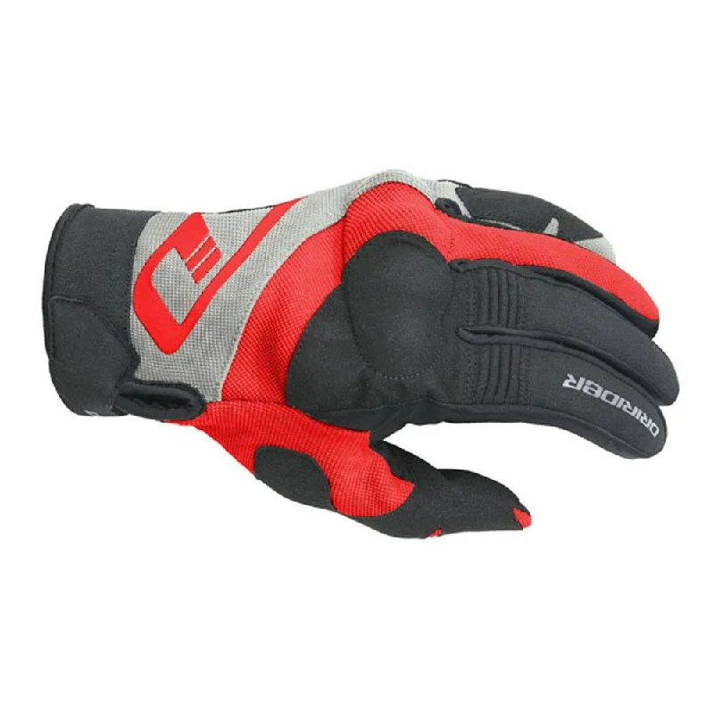 DRIRIDER RX ADVENTURE GLOVES - BLACK/RED