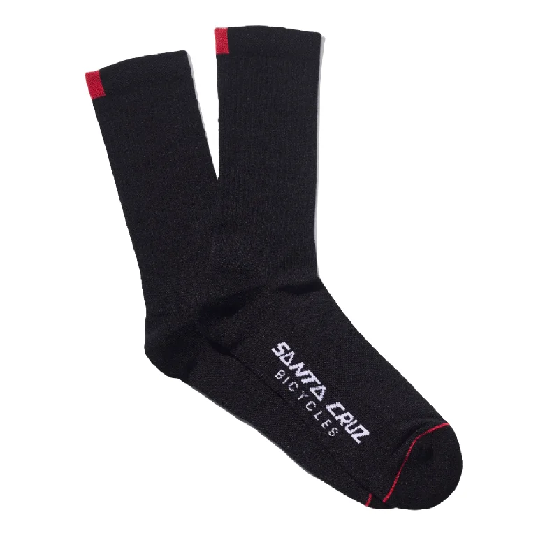 Santa Cruz Ride Sock - Black