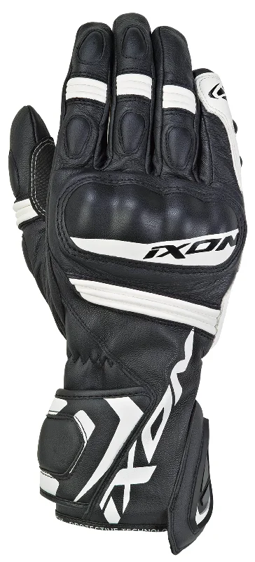 IXON RS TEMPO GLOVES - BLACK/WHITE