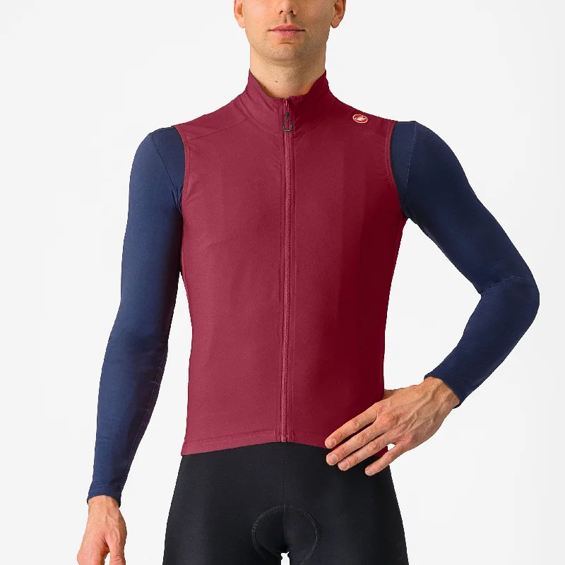 Gilet Castelli Espresso - Bordeaux