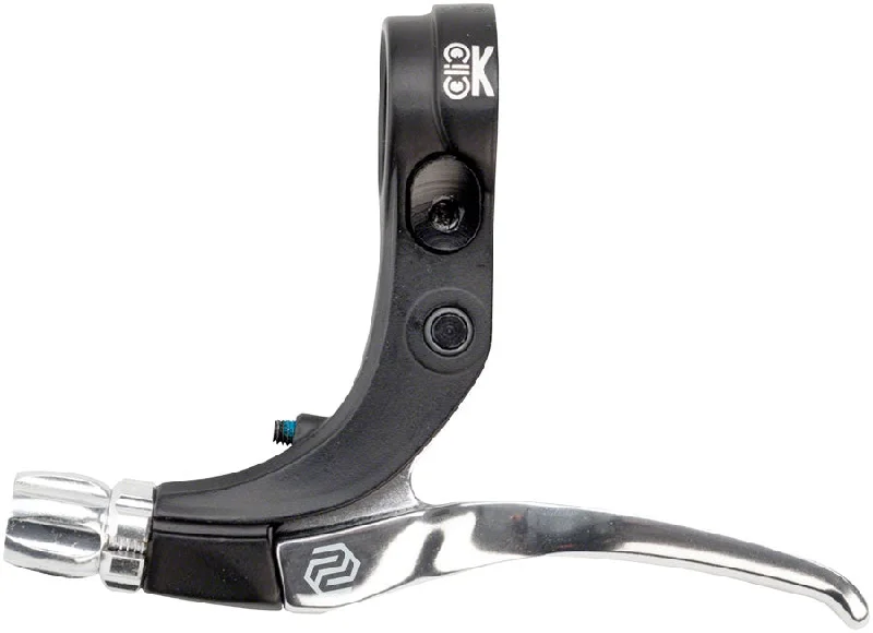 Promax Click V-Point Brake Lever - Short Reach Silver