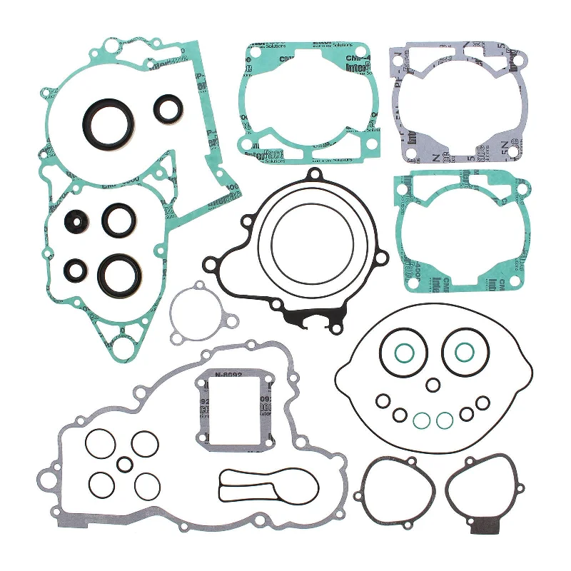 VERTEX COMPLETE GASKET SET W/ OIL SEALS KTM