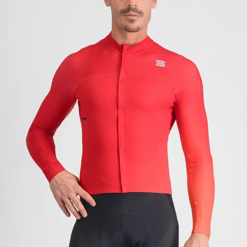 Maglia maniche lunghe Sportful Bodyfit Pro - Rosso chiaro