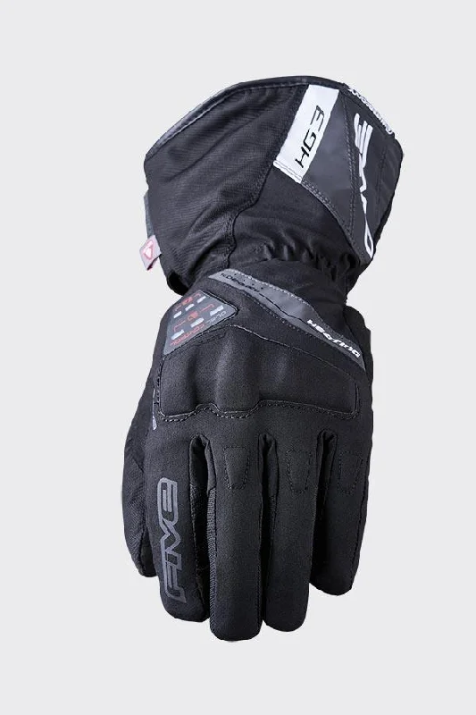 FIVE HG3 EVO WP WOMENS HEATED GLOVES - BLACK