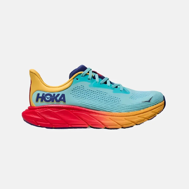 Hoka Arahi 7 Men's Running Shoes -Cloudless/Poppy