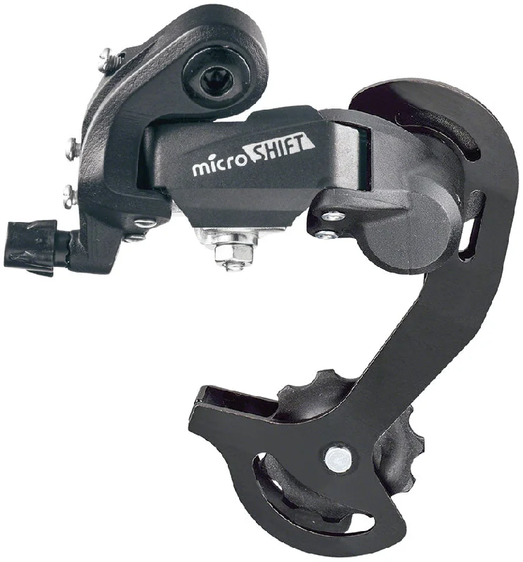 microSHIFT M21 Rear Derailleur - 67 Speed Short Cage Black