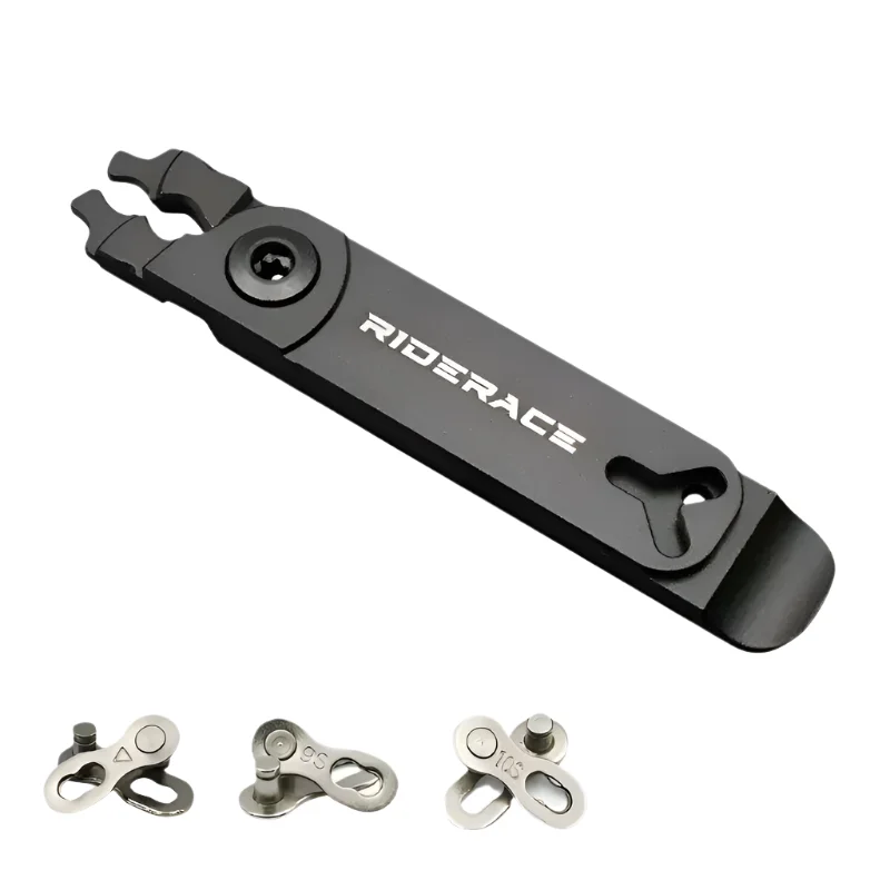 RIDERACE Bicycle Chain Link Pliers Mini MTB Bike Quick Removal Install Plier Cycling Chain Buckle Open Close Clamp Repair Tools