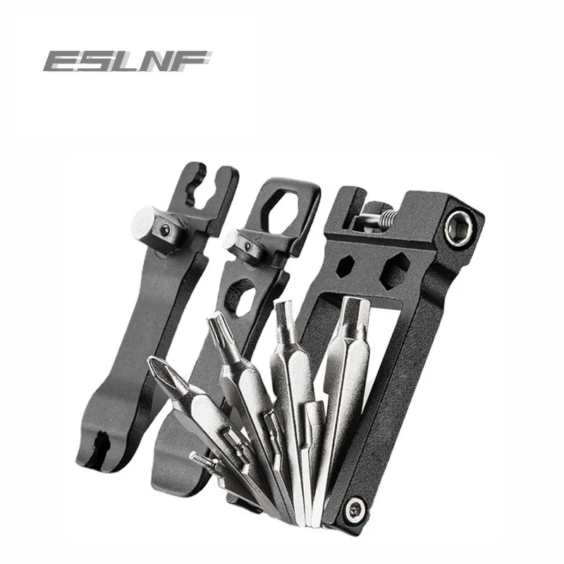 ESLNF Mountain Bicycle Tools Sets Bike Bicycle Repair Tools Kit Hex Spoke Wrench Mountain Cycle Screwdriver Tool 19