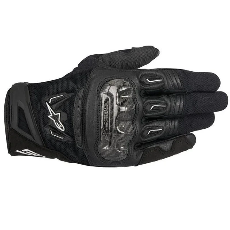 ALPINESTARS SMX2 AIR CARBON V2 GLOVES - BLACK