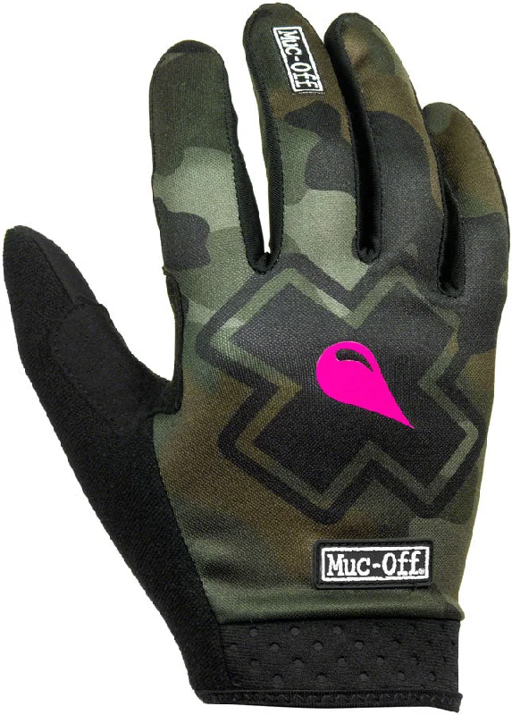 Muc-Off MTB Ride Full Finger Gloves Unisex Camo XXL Pair