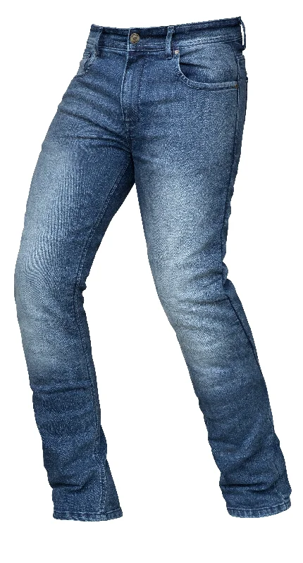 DRIRIDER TITAN OVER THE BOOT SHORT LEG JEANS - BLUE WASH