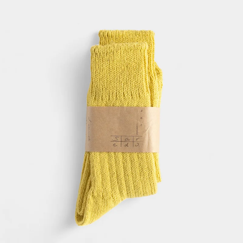 Peli-tan Socks, Vintage Lime