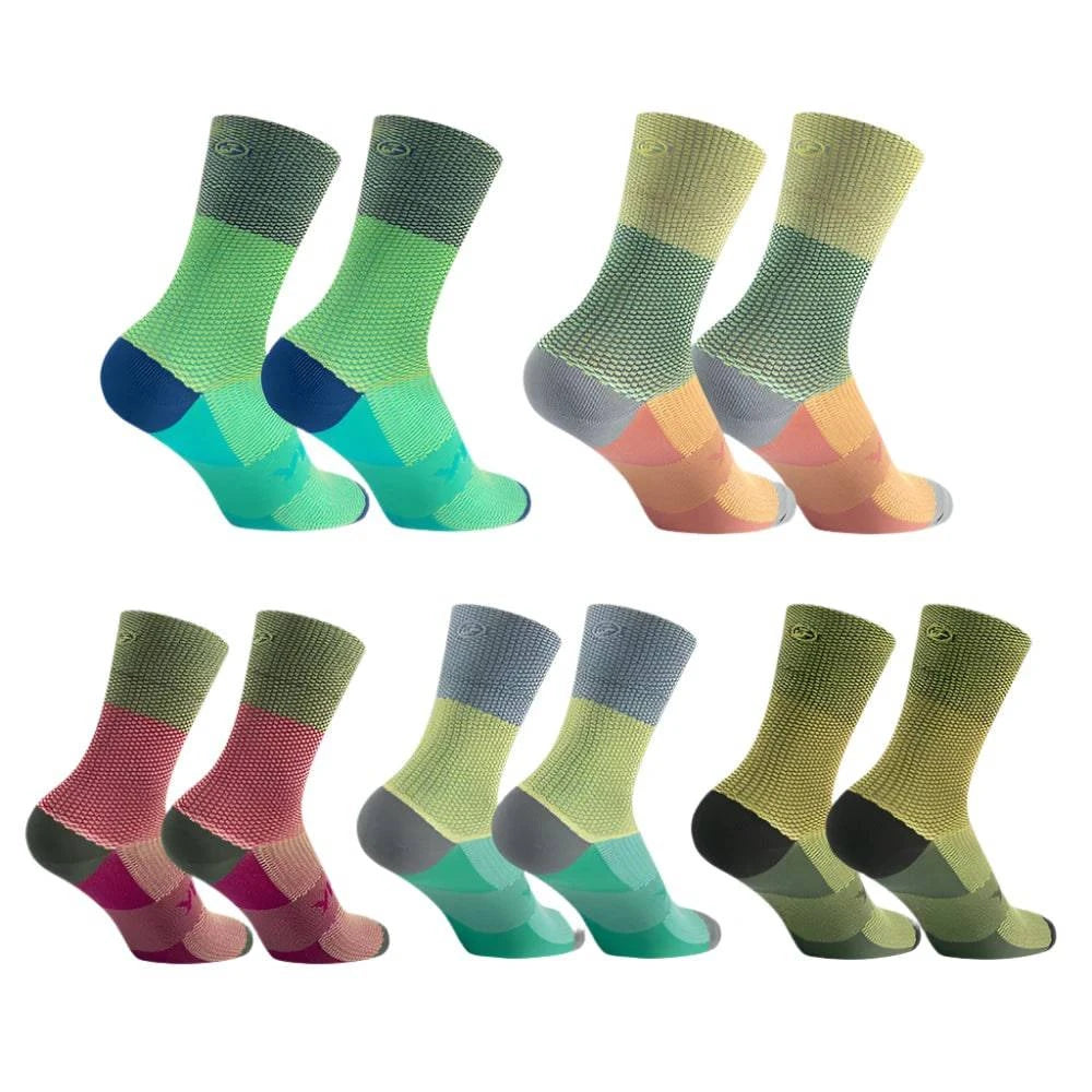 Cycling Socks Unisex High quality professional breathable road cycling socks running outdoor cycling competition socks