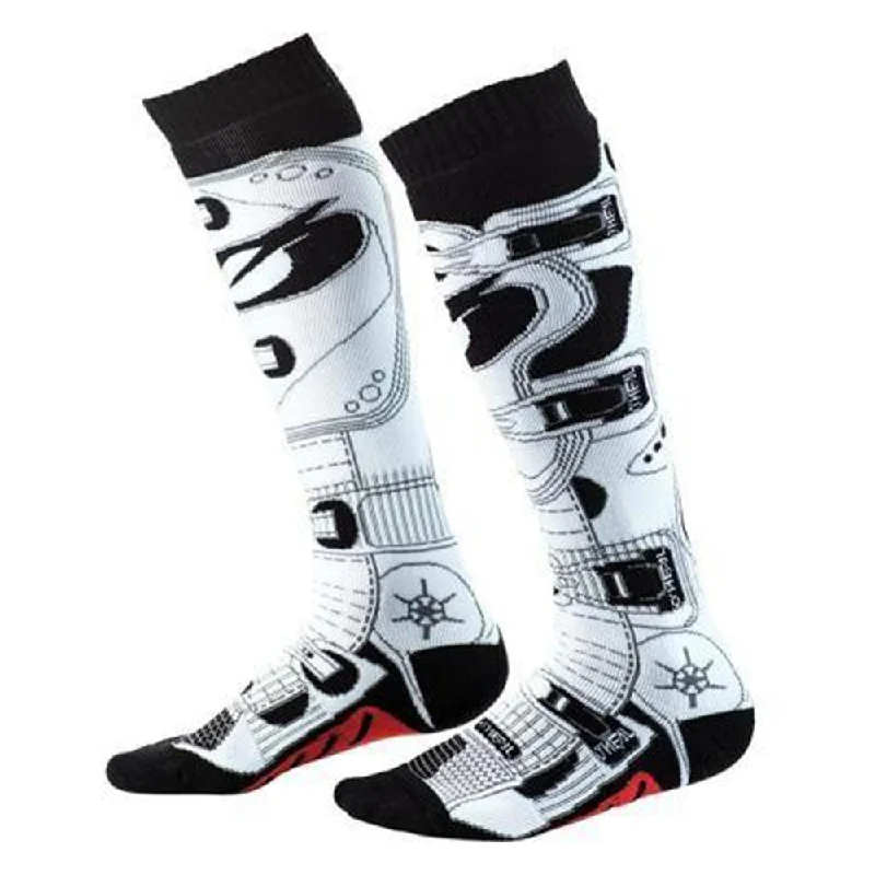 ONEAL PRO MX RDX 2022 SOCKS - BLACK/WHITE