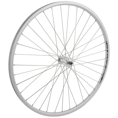 Ft Whl,26X1.5,Sil,Aly,36H Qr,Dw,Sil,100Mm 26'' Alloy Mtb Db Wheels  Wheels  26''