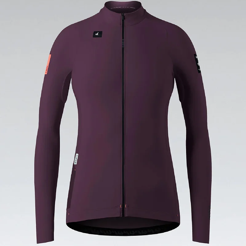 Maglia maniche lunghe donna Gobik Pacer Solid 2.0 - Viola