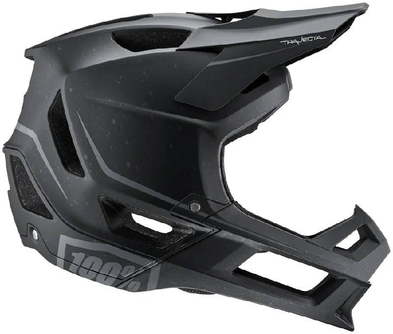 100% Trajecta Full Face Helmet with Fidlock - Black X-Large