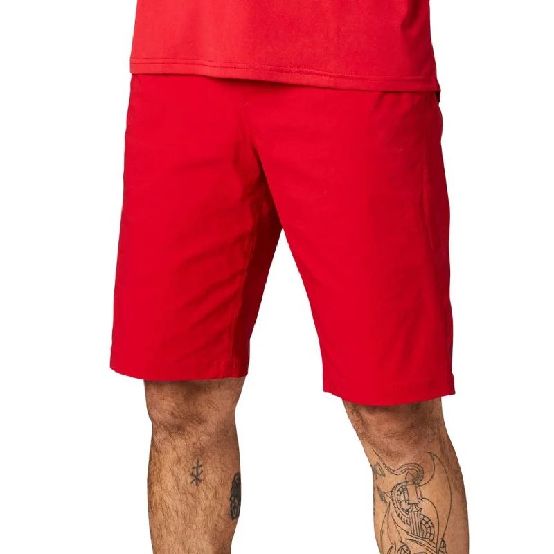 Pantaloncini Fox Flexair no liner - Rosso