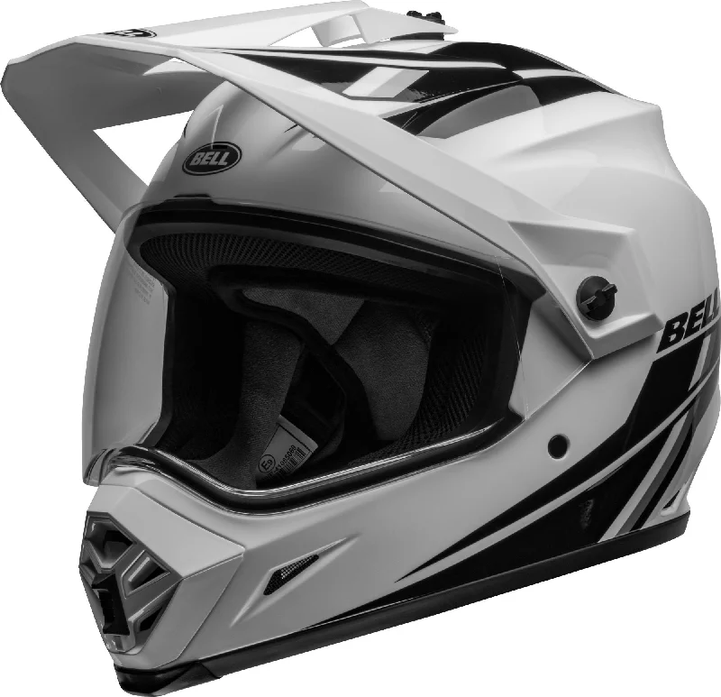 BELL MX-9 ADVENTURE MIPS ALPINE HELMET - GLOSS WHITE/BLACK