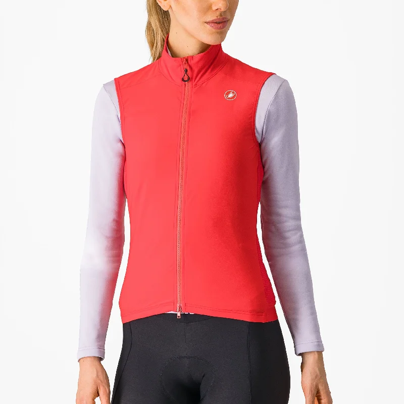 Gilet donna Castelli Espresso - Rosa