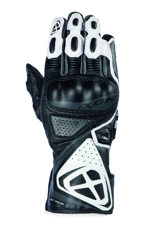 IXON GP5 AIR GLOVES - BLACK/WHITE