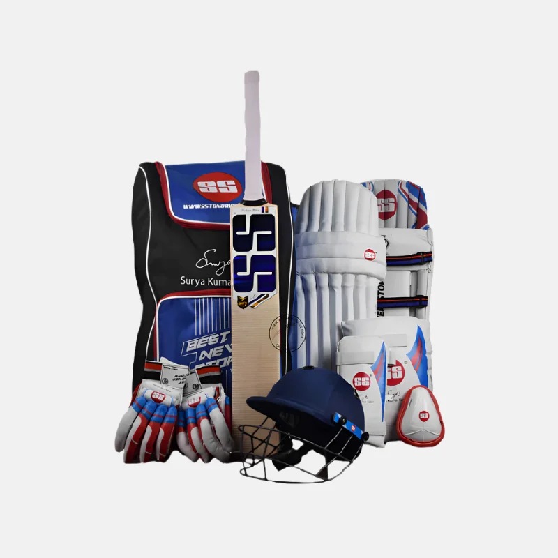 SS Surya Kumar Yadav Cricket Kit With Helmet