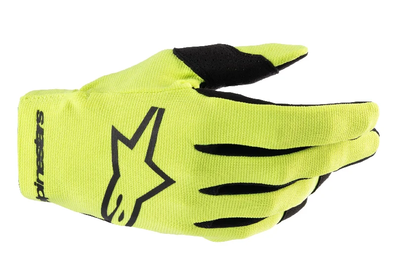 ALPINESTARS 2024 RADAR GLOVES - YELLOW FLUO/BLACK