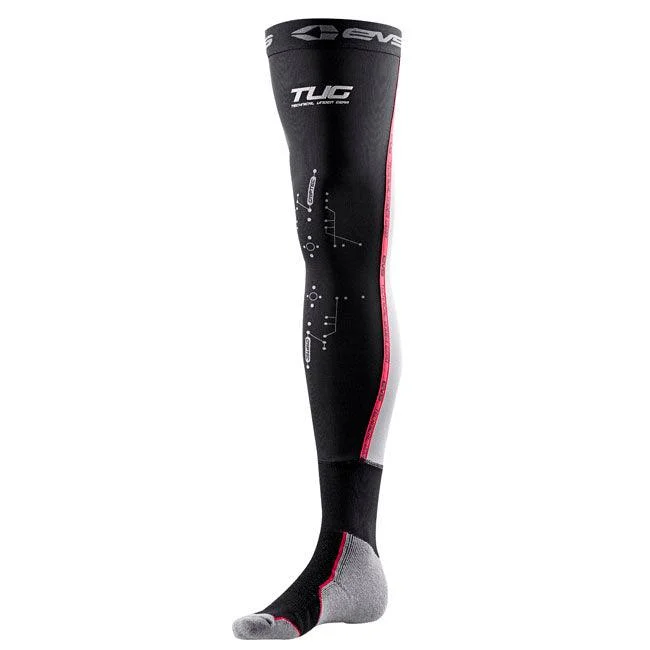 EVS FUSION SOCKS YOUTH - RED/BLACK