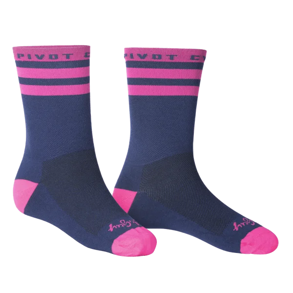 Pivot Cycles Socks - Navy