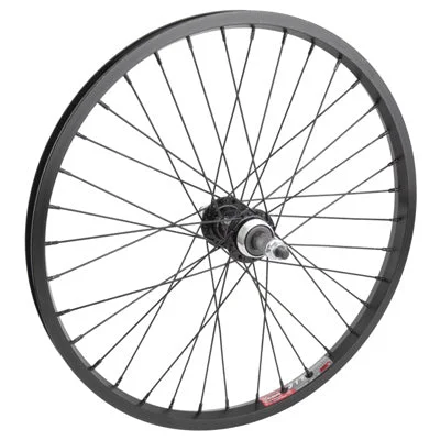 Rr Whl,20X1.75,Bk,Aly,36H 3/8'',Sw,Bk,135Mm,Fw,5-7S 20'' Alloy Bmx Wheels  Wheels  20''