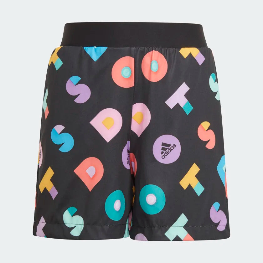 bicycle pump agility-Adidas X Lego® Dots™ Reversible Shorts -Black