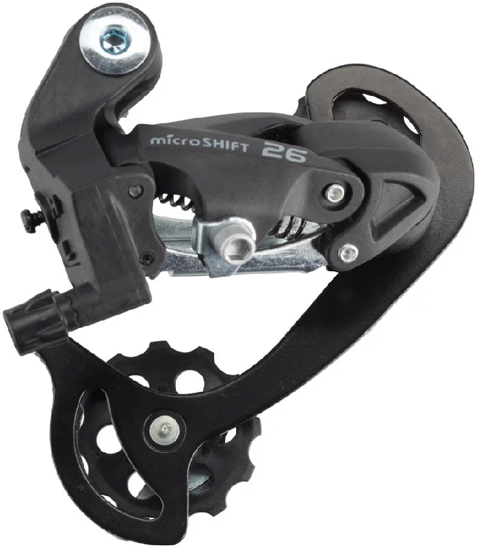 microSHIFT M26 Rear Derailleur - 78 Speed Short Cage Black