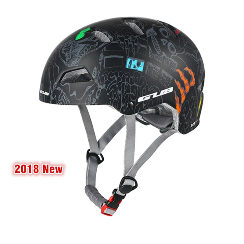 Round Mountain Bike Helmet-Men Women Outdoor Extreme Sports Safety Helmet