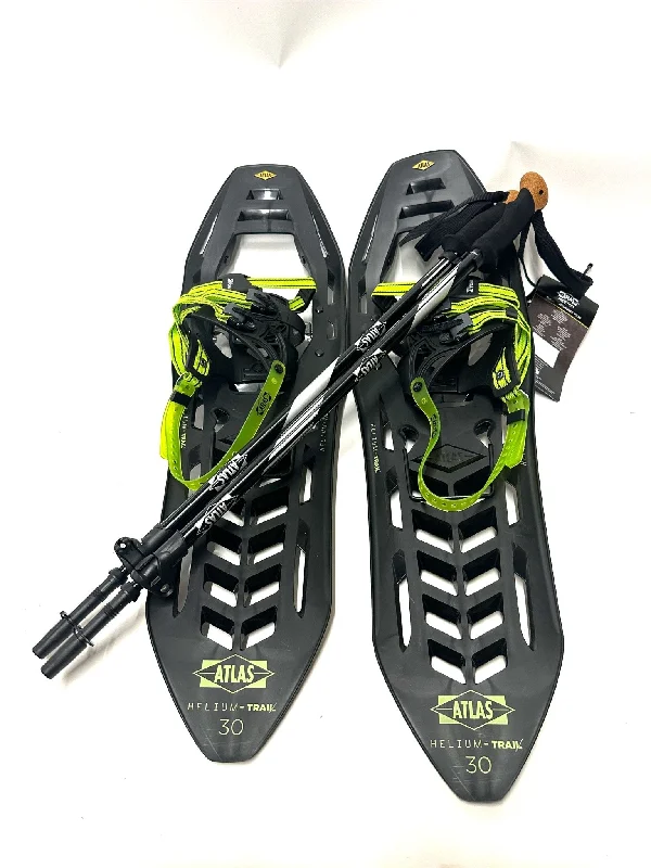 ATLAS HELIUM-TRAIL 30" MENS SNOWSHOE KIT TRAIL WALKING SNOW SHOE NEW WITH TAGS