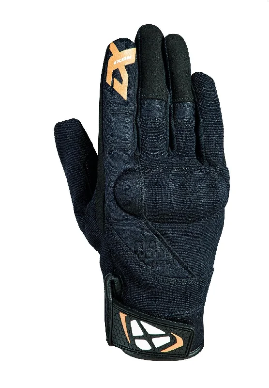 IXON RS DELTA LADY GLOVES - BLACK/WHITE/GOLD