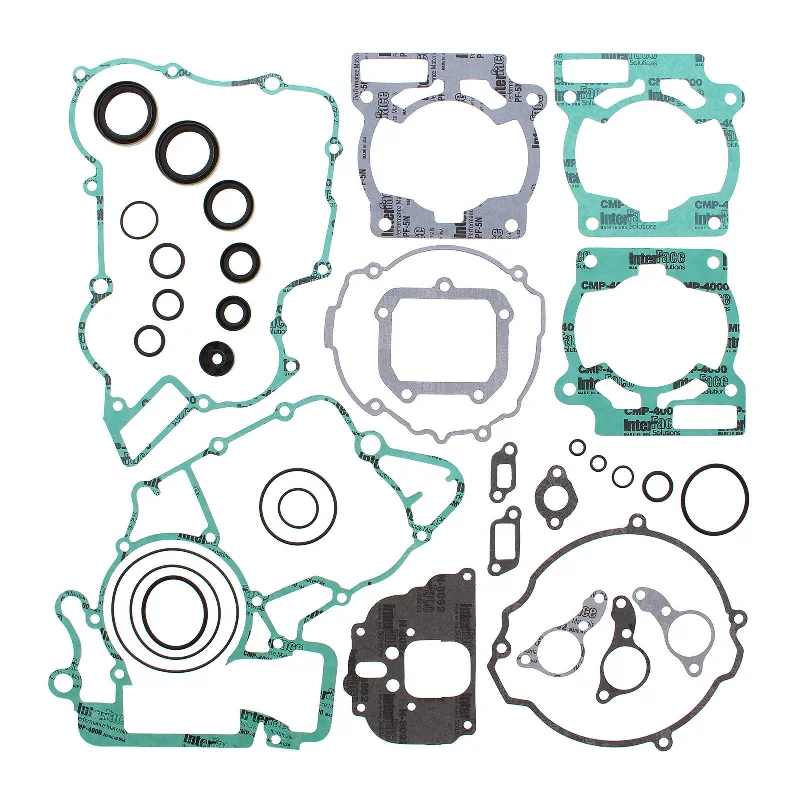 VERTEX COMPLETE GASKET SET W/ OIL SEALS KTM