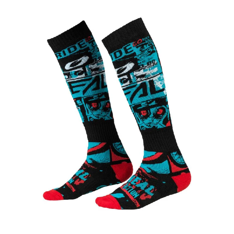 ONEAL PRO MX RIDE 2022 SOCKS - BLACK/BLUE