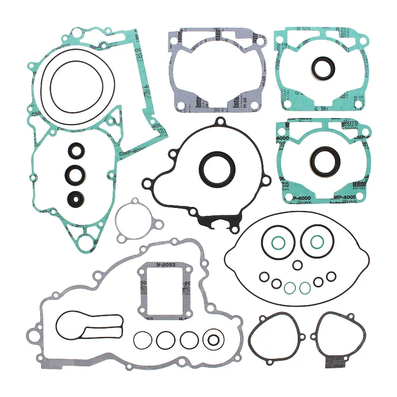 VERTEX COMPLETE GASKET SET W/ OIL SEALS KTM